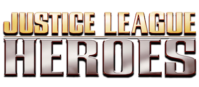 Justice League Heroes logo for Playstation 2